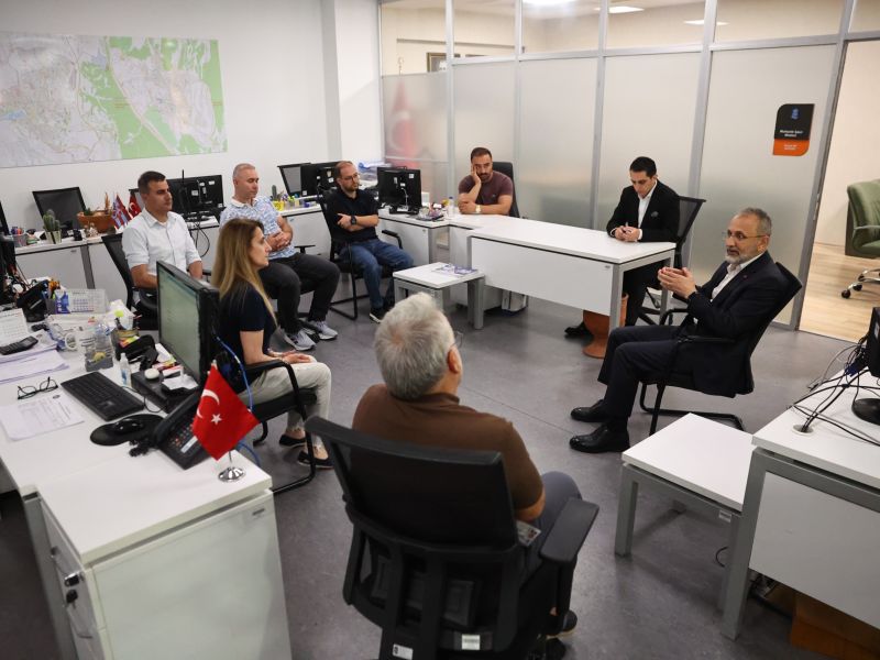Muhtarlık İşleri Müdürlüğümüzde görev yapan çalışma arkadaşlarımızla bir araya geldik
