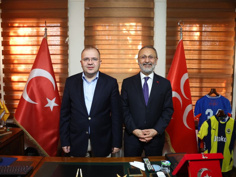 MHP Eyüpsultan İlçe Başkanı Sayın Yenal Yığrık'ı ziyaret ettik.